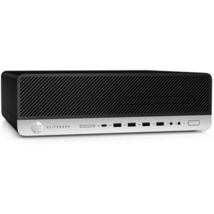 HP EliteDesk 800 G3 SFF Generalüberholt, PC-System (schwarz/silber, Windows 10 Pro)