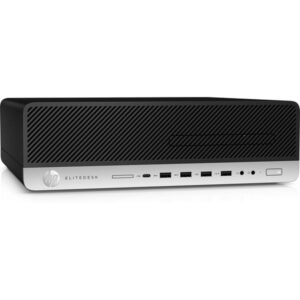 HP Elitedesk 800 G4 SFF Generalüberholt, PC-System (schwarz/silber, Windows 11 Pro)