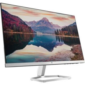 HP M22f, LED-Monitor (55 cm (22 Zoll), silber/schwarz, FullHD, IPS, 75 Hz)