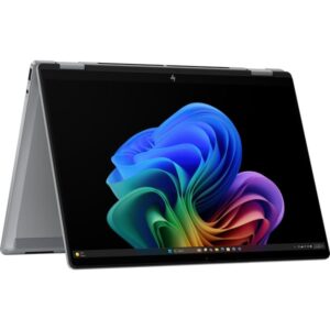 HP OmniBook X Flip 14-fk0076ng, Notebook (silber, AMD Ryzen AI 7 350, AMD Radeon 860M, 16 GB LPDDR5X, 1 TB (1 TB SSD), Windows 11 Home)