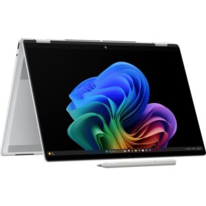 HP OmniBook X Flip 16-as0078ng, Notebook (silber, Intel® Core™ Ultra 7 258V, Intel® Arc™ Graphics 140V, 32 GB LPDDR5X, 1 TB (1 TB SSD), Windows 11 Home)