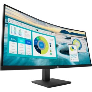 HP P34hc G4, LED-Monitor (86 cm (34 Zoll), schwarz, WQHD, VA, 60Hz, USB-C)