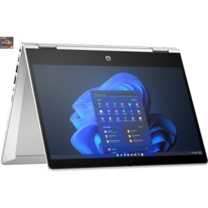 HP Pro x360 435 G10 (8V6M5AT), Notebook (silber, AMD Ryzen 5 7530U, AMD Radeon Graphics, 16 GB DDR4, 512 GB (512 GB SSD), Windows 11 Pro)