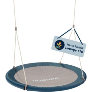 HUDORA Nestschaukel Lounge 110 (blau/beige)