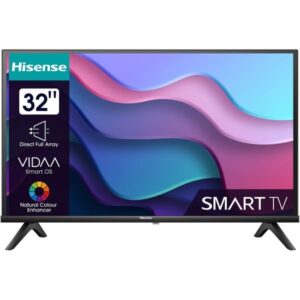 Hisense 32A4K, LED-Fernseher (80 cm (32 Zoll), schwarz, WXGA, Triple Tuner, SmartTV)