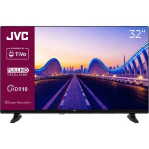JVC LT-32VF5356, LED-Fernseher (80 cm (32 Zoll), schwarz, FullHD, Tripple Tuner, Smart TV, TiVo Betriebssystem)