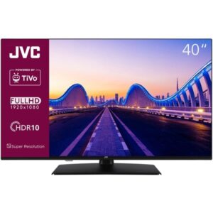 JVC LT-40VF5355, LED-Fernseher (100 cm (40 Zoll), schwarz, FullHD, Tripple Tuner, Smart TV, TiVo Betriebssystem)