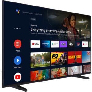 JVC LT-55VA3355, LED-Fernseher (139 cm (55 Zoll), schwarz, UltraHD/4K, Triple Tuner, Android TV)