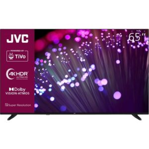 JVC LT-65VU3455, LED-Fernseher (164 cm (65 Zoll), schwarz, UltraHD/4K, Tripple Tuner, Smart TV, TiVo Betriebssystem)