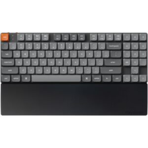 Keychron Silicone Palm Rest für K1 SE/K1 Pro/K13 Pro, Handgelenkauflage (schwarz)