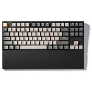 Keychron Silicone Palm Rest für K8/C1/L4, Handgelenkauflage (schwarz)