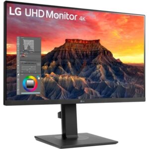LG 27BQ65UB-B, LED-Monitor (68 cm (27 Zoll), schwarz, UltraHD/4K, IPS, KVM-Switch)
