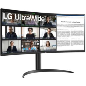 LG 34WR55QK-B, LED-Monitor (86.4 cm (34 Zoll), schwarz, WQHD, VA, USB-C, HDR10, 100Hz Panel)