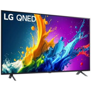 LG 50QNED80T6A, LED-Fernseher (126 cm (50 Zoll), schwarz, UltraHD/4K, QNED, WLAN, LAN, Bluetooth, HDR10, Triple-Tuner)