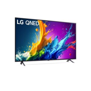 LG 55QNED80T6A, LED-Fernseher (139 cm (55 Zoll), schwarz, UltraHD/4K, QNED, WLAN, LAN, Bluetooth, HDR10, Triple-Tuner)