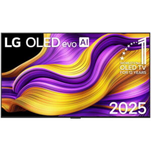 LG OLED55G57LW.AEUD evo TV, OLED-Fernseher (138.8 cm (55 Zoll), silber/schwarz, UltraHD/4K, Tripple Tuner, HDR, 120Hz Panel)