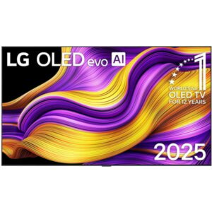 LG OLED83G57LW evo TV, OLED-Fernseher (209.6 cm (83 Zoll), silber/schwarz, UltraHD/4K, Tripple Tuner, HDR, 120Hz Panel)