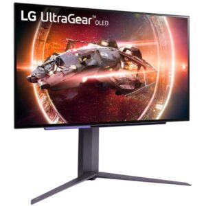 LG UltraGear 27GS95QX-B.AEU, Gaming-Monitor (67.3 cm (26.5 Zoll), schwarz, QHD, OLED, NVIDIA G-SYNC kompatibel, AMD FreeSync Premium Pro, 240Hz Panel)