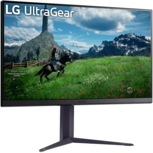 LG UltraGear 32GS85QX-B.AEU, Gaming-Monitor (80 cm (31.5 Zoll), dunkelgrau, WQHD, IPS, HDMI, DP, USB-Hub, 180Hz Panel)