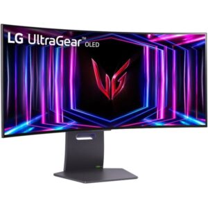 LG UltraGear 34GS95QE-B, Gaming-Monitor (86.2 cm (33.9 Zoll), dunkelgrau, UWQHD, OLED, Curved, HDR10, 240Hz Panel)