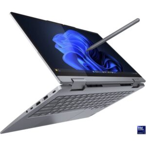 Lenovo ThinkBook 14 2-in-1 G5 (21SQ000GGE), Notebook (grau, Intel® Core™ Ultra 5 225U, Intel® Graphics, 32 GB DDR4, 512 GB (512 GB SSD), Windows 11 Pro)