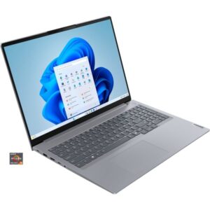 Lenovo ThinkBook 16 G7 ARP (21MW0063GE), Notebook (grau, AMD Ryzen 5 7535HS, AMD Radeon 660M, 32 GB DDR5, 1 TB (1 TB SSD), Windows 11 Pro)