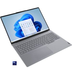 Lenovo ThinkBook 16 G8 IAL (21SK007BGE), Notebook (grau, Intel® Core™ Ultra 7 255H, Intel® Arc™ 140T, 16 GB DDR5, 512 GB (512 GB SSD), Windows 11 Pro)