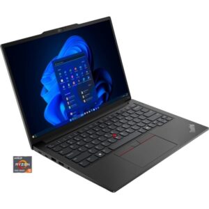 Lenovo ThinkPad E14 AMD G6 (21M3002EGE), Notebook (schwarz, AMD Ryzen 5 7535HS, AMD Radeon 660M, 8 GB DDR5, 256 GB (256 GB SSD), Windows 11 Pro)