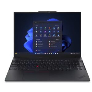 Lenovo ThinkPad E16 AMD G3 (21ST0046GE) , Notebook (schwarz, AMD Ryzen 5 220, AMD Radeon 740M, 16 GB DDR5, 512 GB (512 GB SSD), Windows 11 Pro)