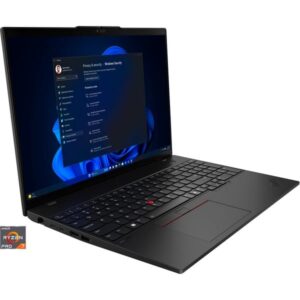 Lenovo ThinkPad L16 AMD G1 (21L70015GE), Notebook (schwarz, AMD Ryzen 7 PRO 7735U, AMD Radeon 680M, 16 GB DDR5, 512 GB (512 GB SSD), Windows 11 Pro)