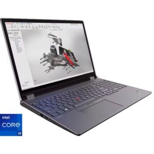 Lenovo ThinkPad P16 G2 (21FA0049GE), Notebook (grau/schwarz, Intel® Core™ i9-13980HX, NVIDIA RTX 5000, 64 GB DDR5, 2 TB (2 TB SSD), Windows 11 Pro)