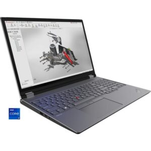 Lenovo ThinkPad P16 G2 (21FA005CGE), Notebook (grau/schwarz, Intel® Core™ i9-13980HX, NVIDIA RTX 2000, 64 GB DDR5, 1 TB (1 TB SSD), Windows 11 Pro)