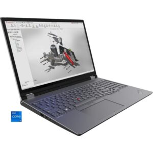 Lenovo ThinkPad P16 G2 (21FA005HGE), Notebook (grau/schwarz, Intel® Core™ i7-14700HX, NVIDIA RTX 3500, 64 GB DDR5, 1 TB (1 TB SSD), Windows 11 Pro)