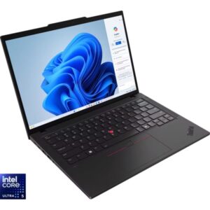 Lenovo ThinkPad T14 G5 (21ML005FGE), Notebook (schwarz, Intel® Core™ Ultra 5 125U, Intel® Graphics, 16 GB DDR5, 512 GB (512 GB SSD), Windows 11 Pro)