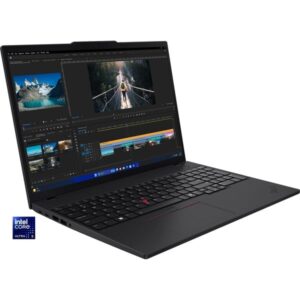 Lenovo ThinkPad T16 G3 (21MN00BKGE), Notebook (schwarz, Intel® Core™ Ultra 5 125U, Intel® Graphics, 16 GB DDR5, 512 GB (512 GB SSD), Windows 11 Pro)