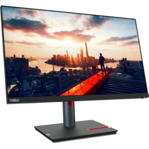 Lenovo ThinkVision P24h-30, LED-Monitor (60.45 cm (23.8 Zoll), schwarz, QHD, IPS, HDMI, DisplayPort, USB-C, Pivot)