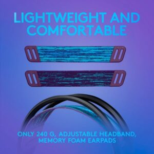 Logitech G335, Gaming-Headset (schwarz, Klinke)