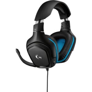 Logitech G432 Gaming Headset, Gaming-Headset (schwarz/blau)