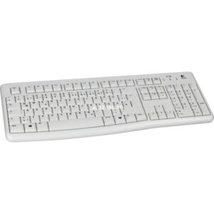 Logitech Keyboard K120, Tastatur (weiß, DE-Layout)