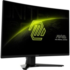 MSI MAG 274CQFDE, Gaming-Monitor (68.6 cm (27 Zoll), schwarz, WQHD, Rapid-VA, Curved, HDR Ready, 180Hz Panel)
