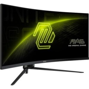 MSI MAG 345CQRDE, Gaming-Monitor (86 cm (34 Zoll), schwarz, UWQHD, VA, Curved, AI-Vision, 180Hz Panel)