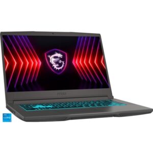 MSI Thin 15 B12UC-1439, Gaming-Notebook (schwarz, Intel® Core™ i5-12450H, NVIDIA GeForce RTX 3050, 16 GB DDR4, 512 GB (512 GB SSD), ohne Betriebssystem)