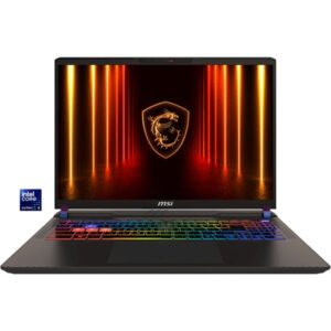 MSI Vector 16 HX AI A2XWHG-074, Gaming-Notebook (grau, Intel® Core™ Ultra 7 255HX, NVIDIA GeForce RTX 5070 Ti, 16 GB DDR5, 512 GB (512 GB SSD), Windows 11 Home)