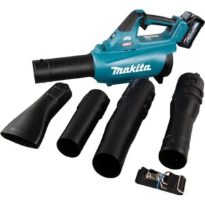 Makita Akku-Gebläse UB001GM101 XGT, 40Volt, Laubbläser (blau/schwarz, Li-Ion XGT Akku 4,0Ah)