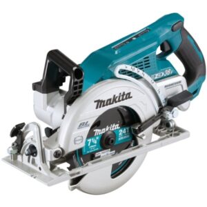 Makita Akku-Handkreissäge DRS780Z, 36Volt (2x18V) (blau/schwarz, ohne Akku und Ladegerät)