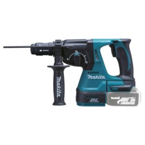 Makita Akku-Kombihammer DHR243Z, 18Volt, Bohrhammer (blau/schwarz, ohne Akku und Ladegerät)