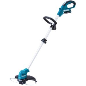 Makita Akku-Rasentrimmer UR100DSME, 10,8 / 12Volt (blau, 2x Li-Ionen Akku 4,0Ah)