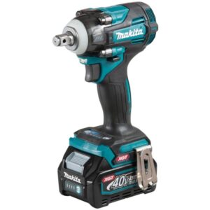 Makita Akku-Schlagschrauber TW004GD201 XGT, 1/2", 40Volt (blau/schwarz, 2x Li-Ion Akku 2,5Ah, im MAKPAC Gr.2)