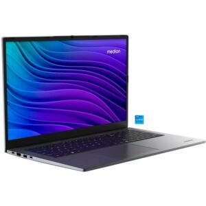 Medion E17433 (MD62672), Notebook (grau, Intel® Core™ i5-13420H, Intel® UHD Graphics, 16 GB DDR4, 512 GB (512 GB SSD), Windows 11 Home)