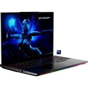 Medion ERAZER Beast 16 X1 Ultimate (MD62733), Gaming-Notebook (schwarz, Intel® Core™ Ultra 9 275HX, NVIDIA GeForce RTX 5080, 32 GB DDR5, 2 TB (2 TB SSD), Windows 11 Home)